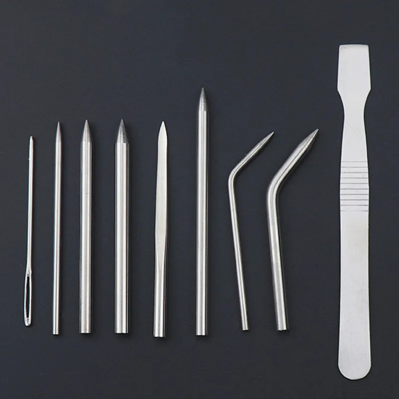 Paracord Knitting Tool Set Aluminum Needles DIY Bracelet Weaving Craft Kit