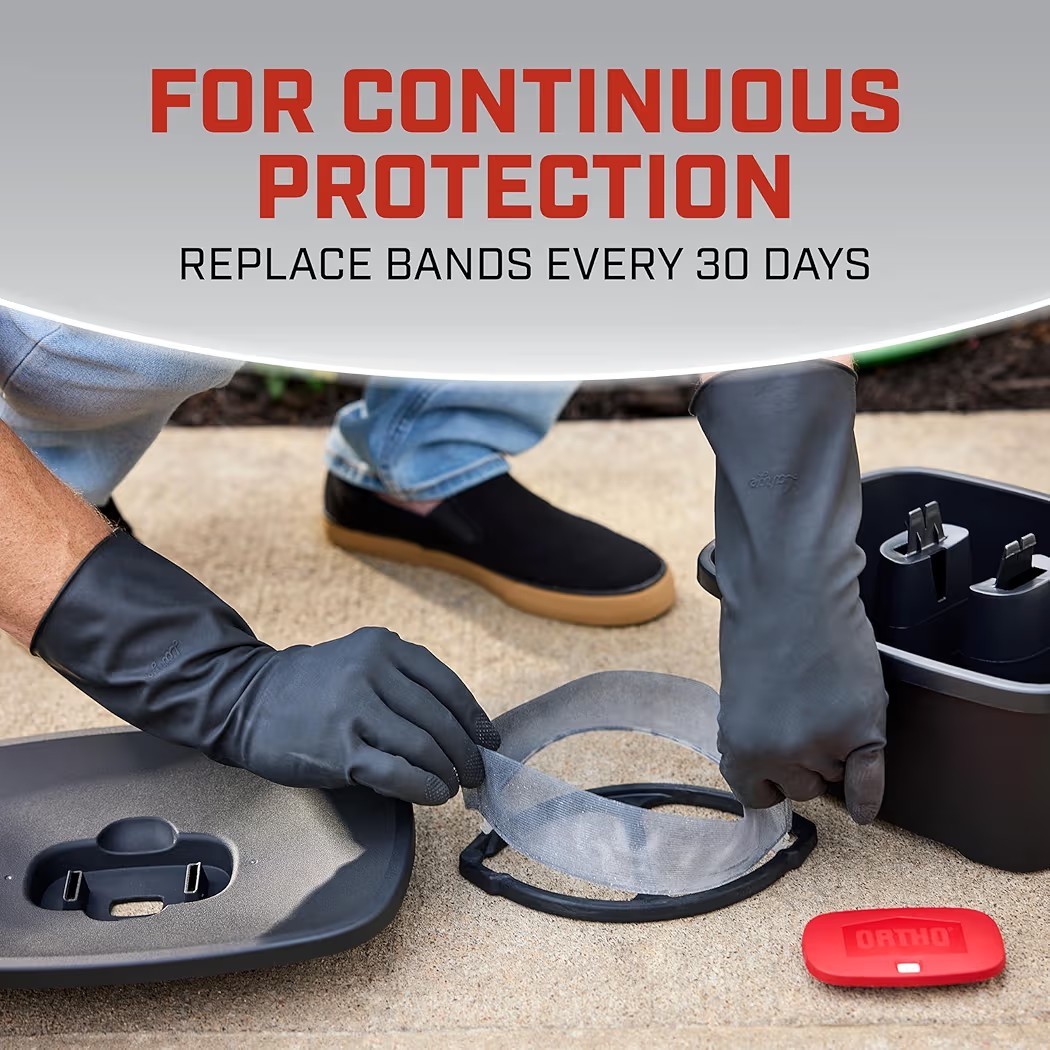 Mosquito Station Kills Prevents Controls Mosquitoes & Larvae Silent Easy-to-Use