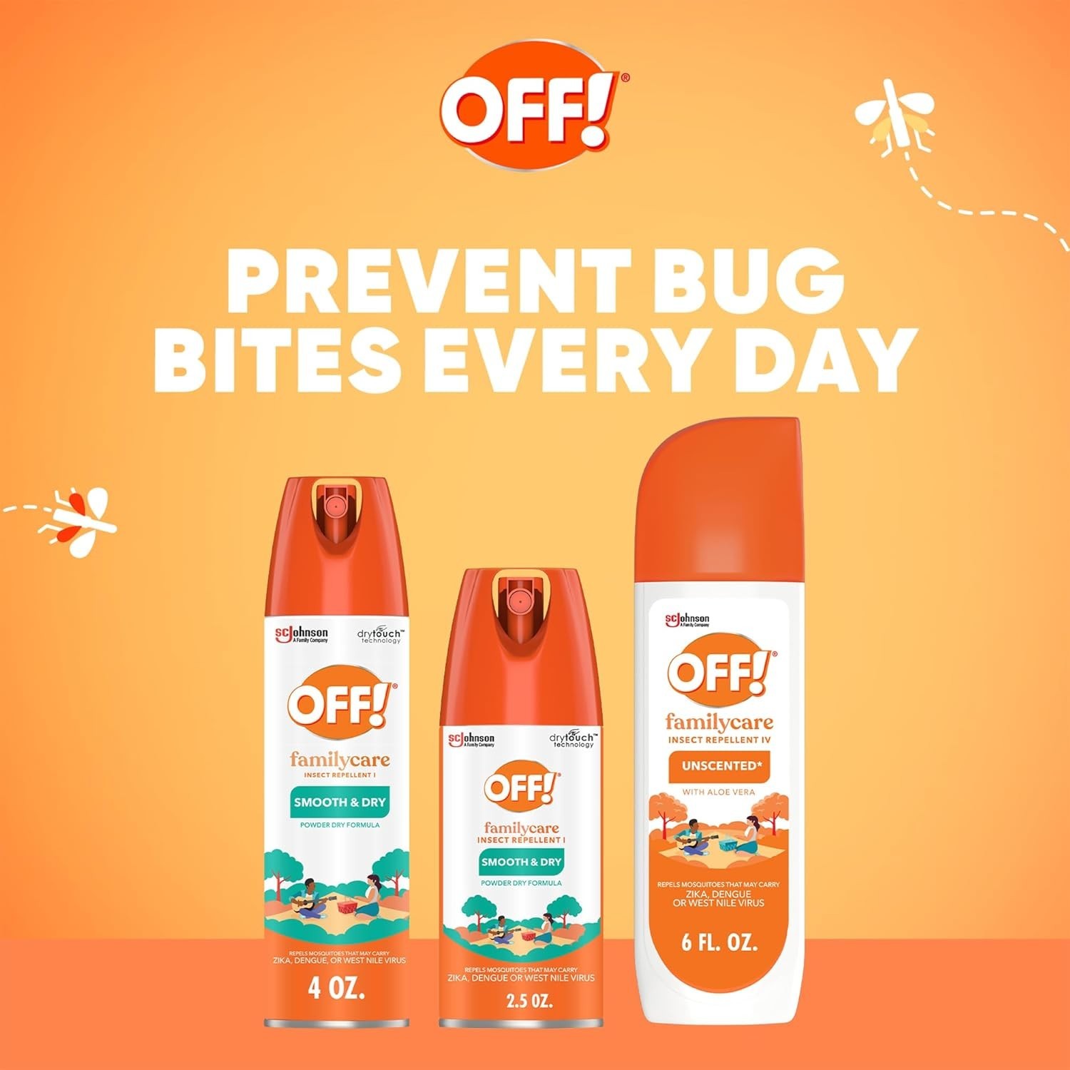 Long-lasting 4 oz Mosquito Repellent Aerosol – Smooth Formula for Outdoor Fun