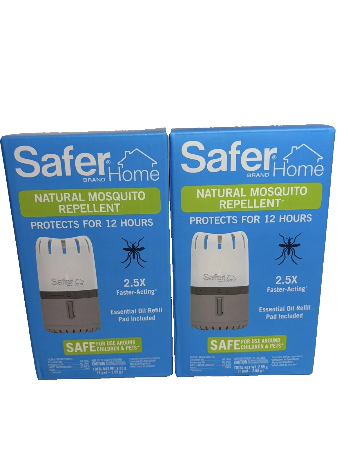 2 PACK Safer Home SH1200 Indoor/Outdoor Mosquito Repellent Lantern (BRAND NEW)