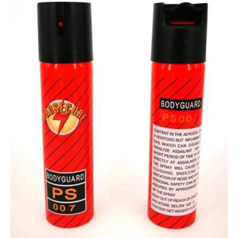 Pepper Spray 3.7oz Red Self Defense Max Strength Security Flip Top