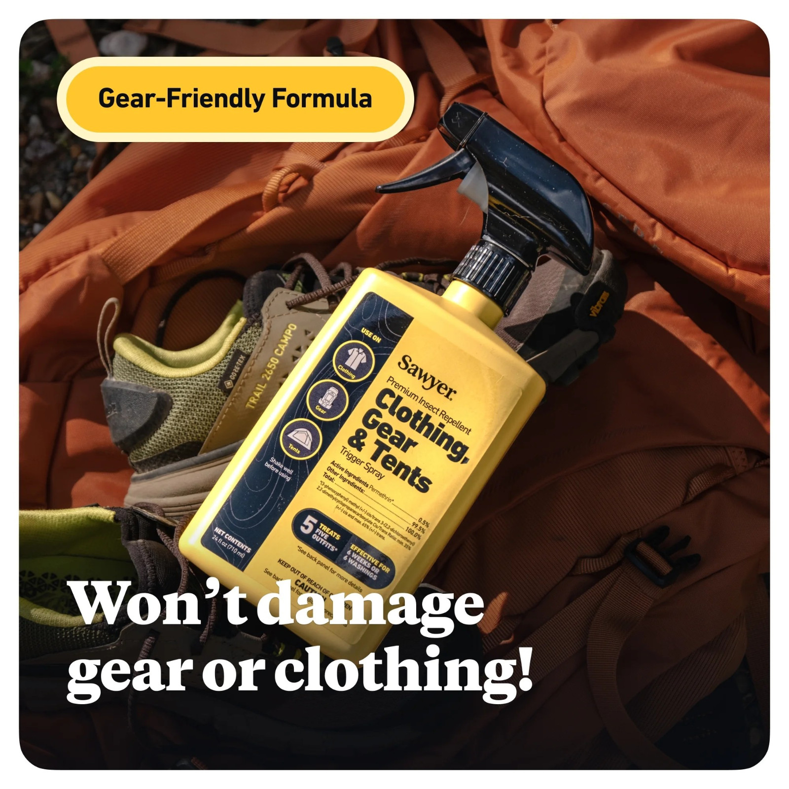 Sawyer Products SP656 Premium Permethrin Insect Repellent for Clothing, Gear 2pk