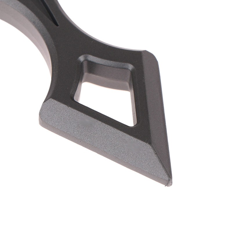 Multifunctional EDC alloy single-finger car window breaker, outdoor camping