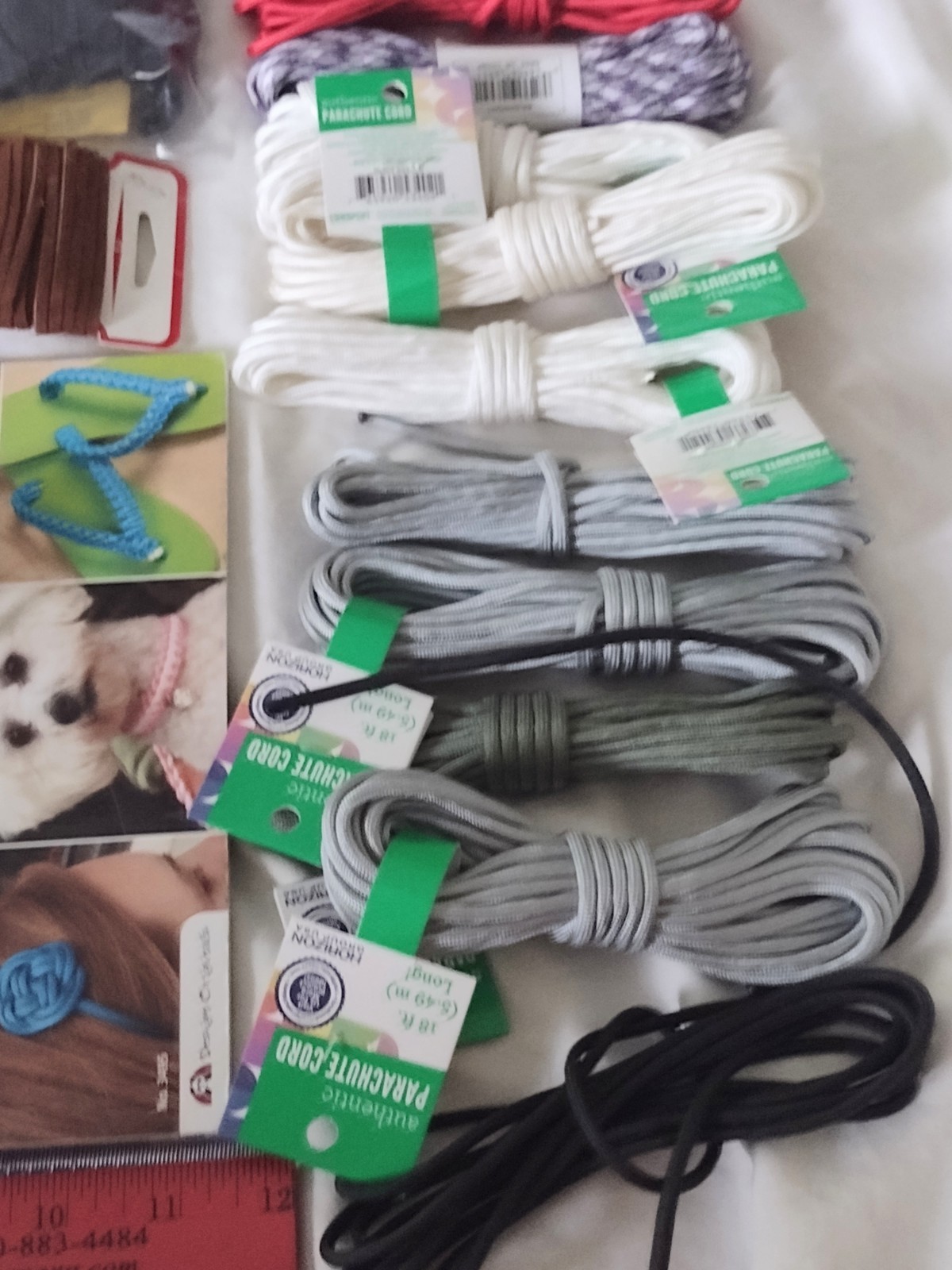 Paracord Bracelet Making Supplies, Jig, Cord, Clips And More