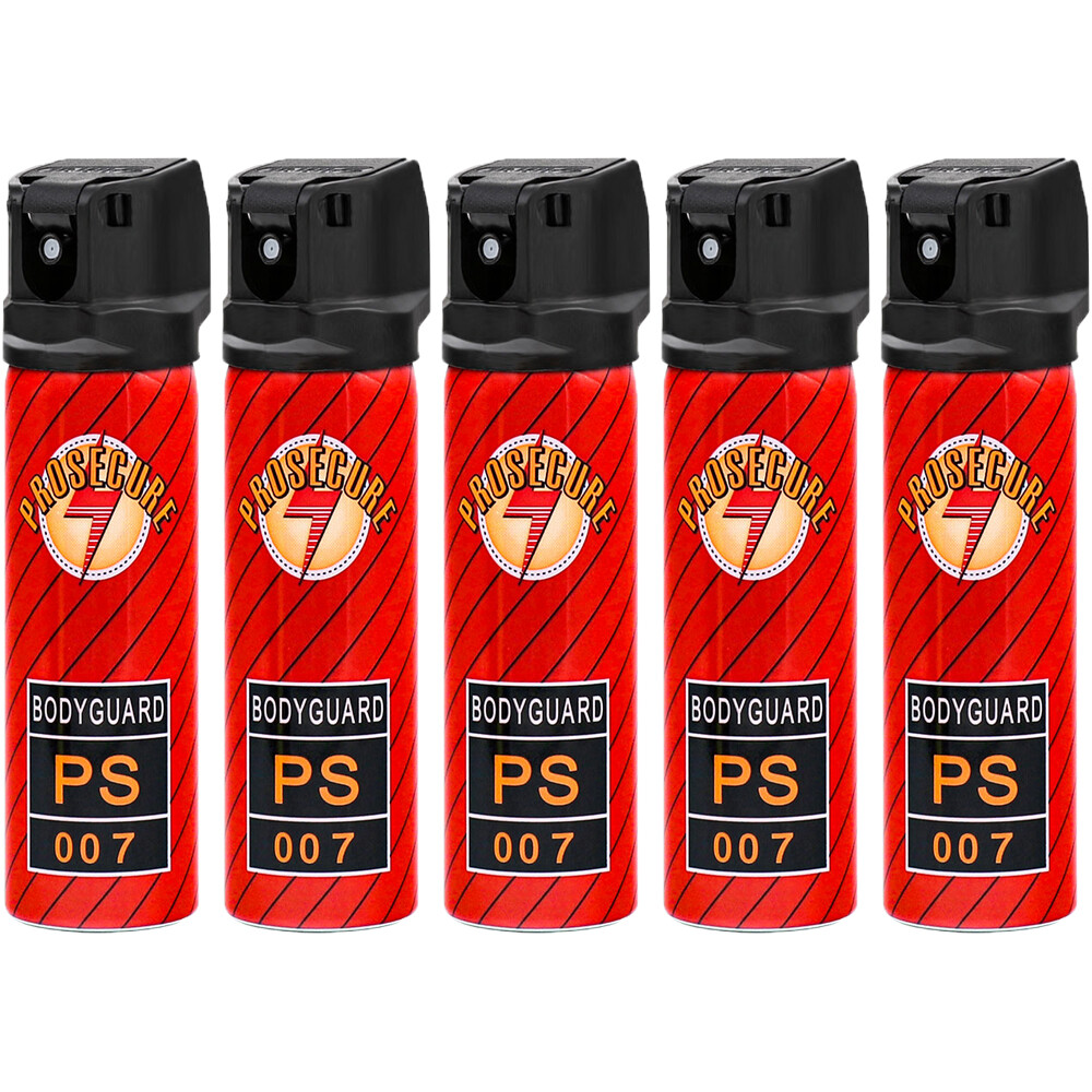 5 Pack Pepper Spray Self Defense Max Strength Security – 3.7 fl oz