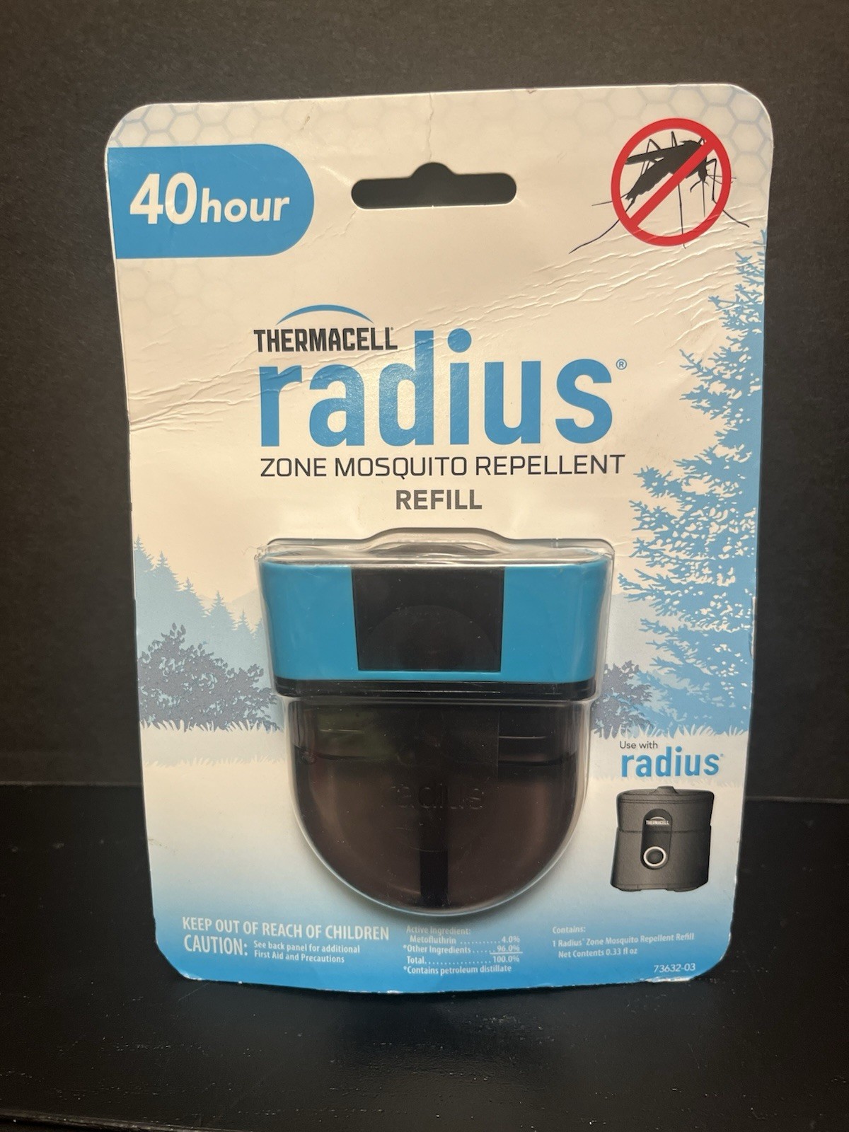 Thermacell Radius Zone Mosquito Repellent Refill 40 Hr Refill 0.33 fl oz