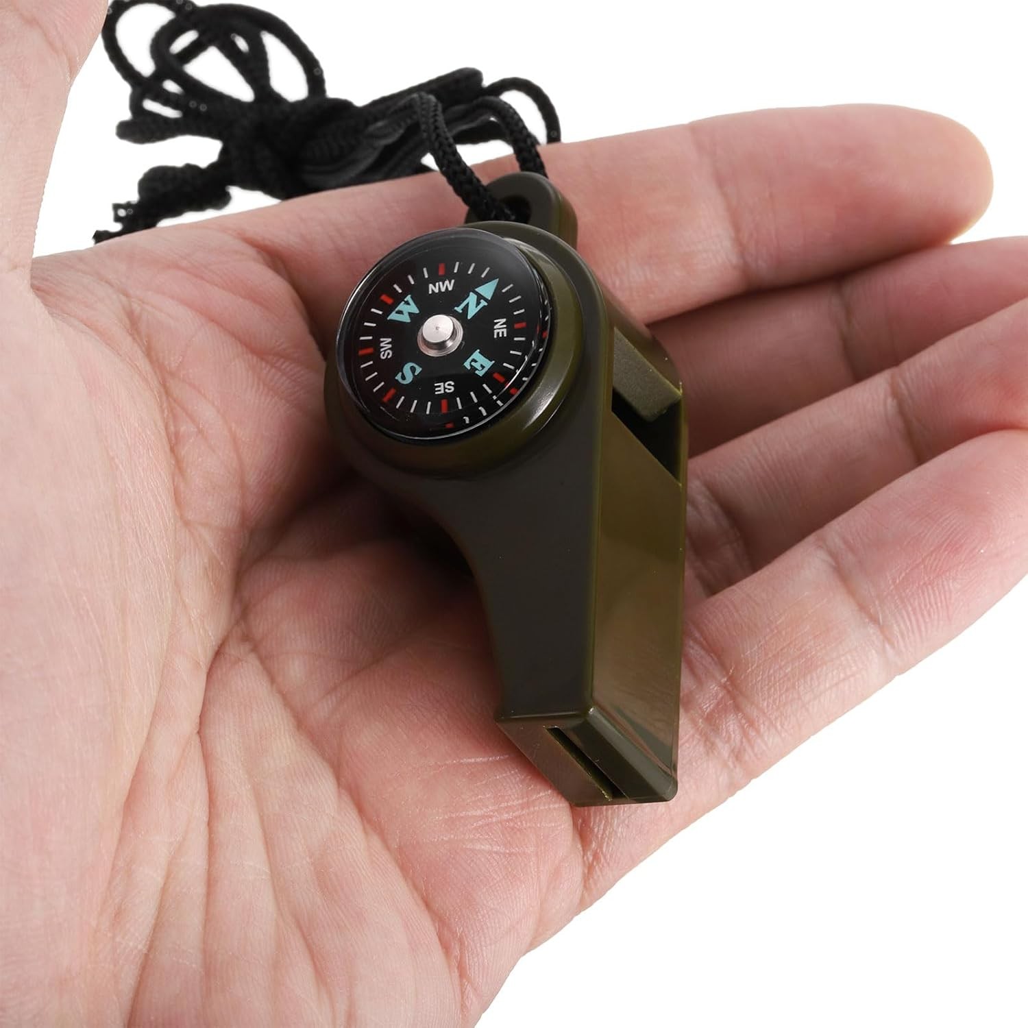 3 Pack Very Loud Keychain Whistle for Survival, Sports, Hiking, Outdoor Activity