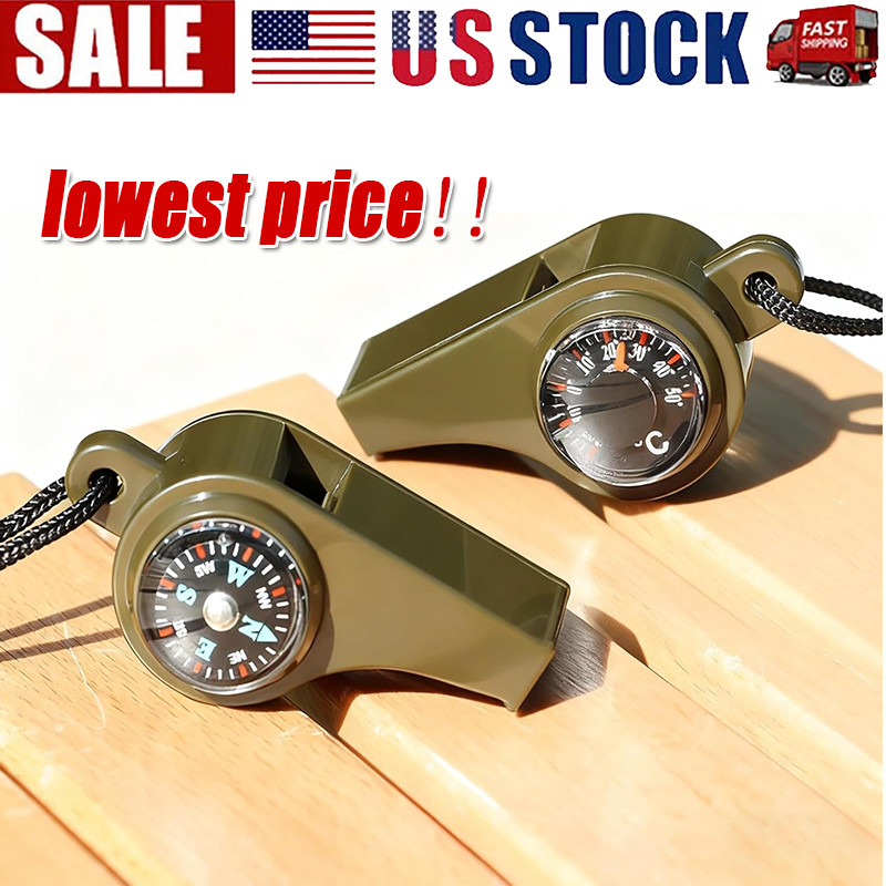 1-200 Very Loud Keychain Whistle for Survival, Sports, Hiking, Outdoor Activity