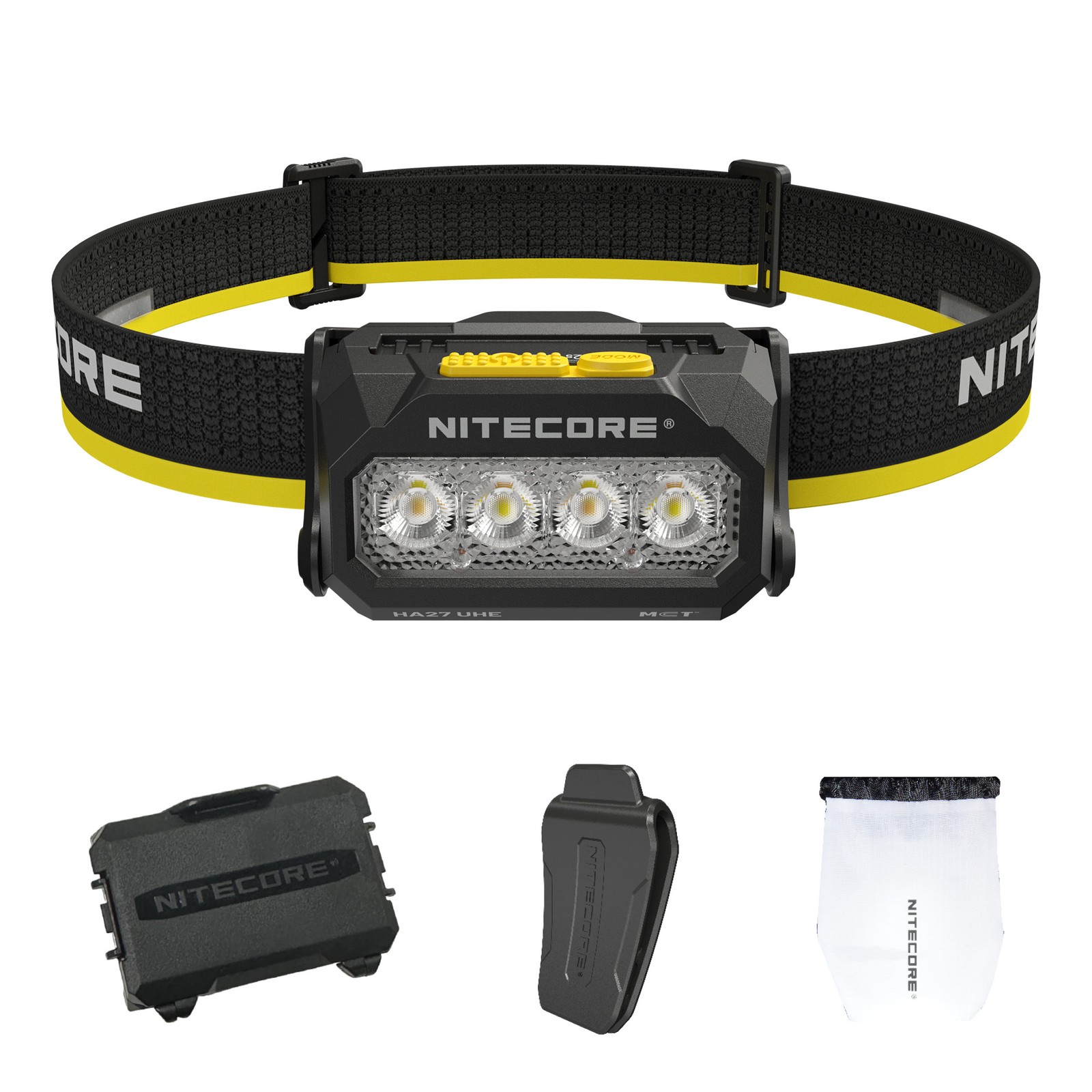 Nitecore HA27 UHE High-CRI Headlamp with 3 Color Temperatures