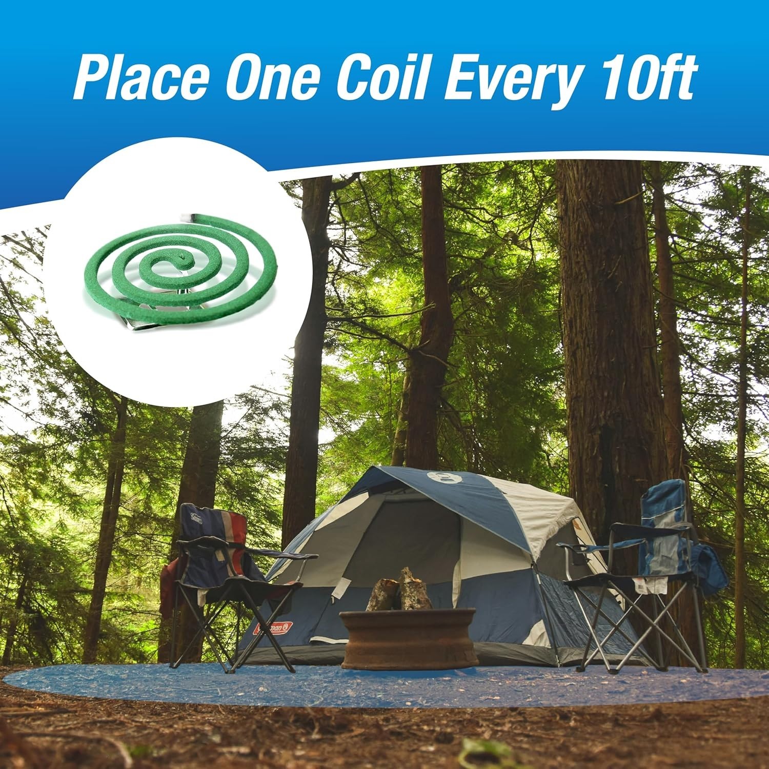 Pic Mosquito Repellent Coils (10 Coils), Package May Vary