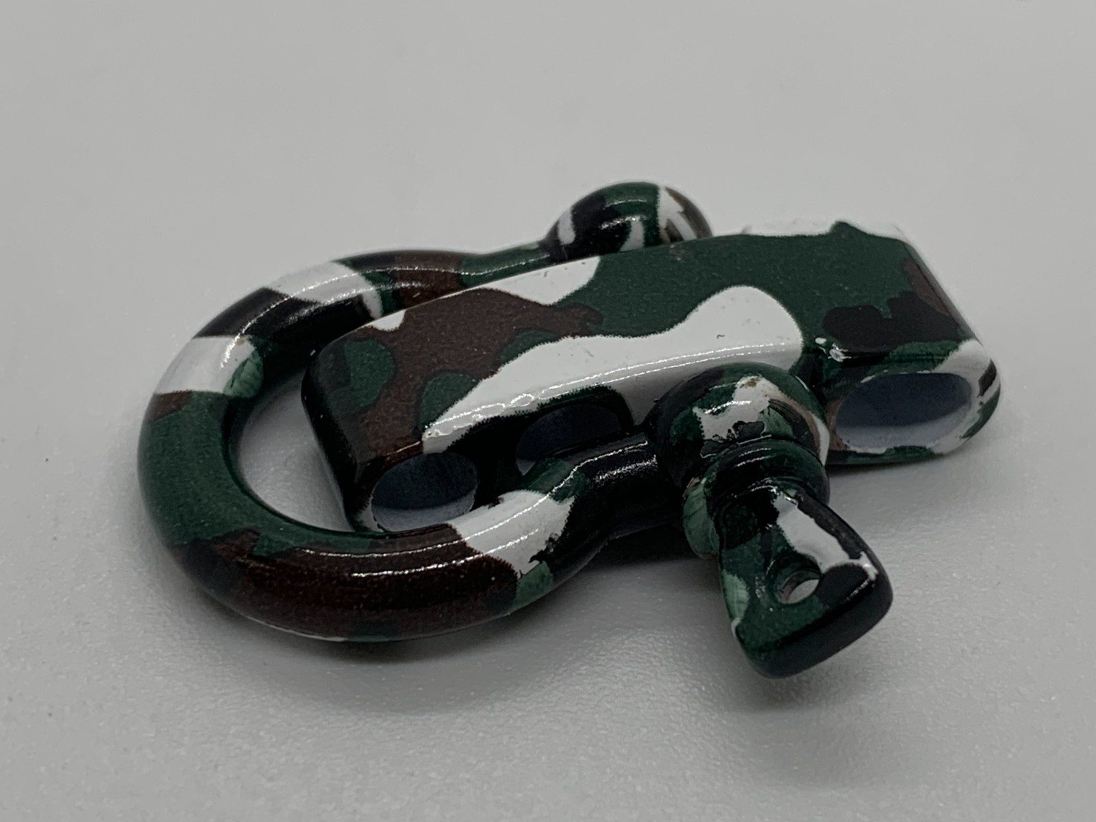 Customized Army Green Camouflage 3 Hole Adjustable Bow Shackle (3 CM)- LAST ONES