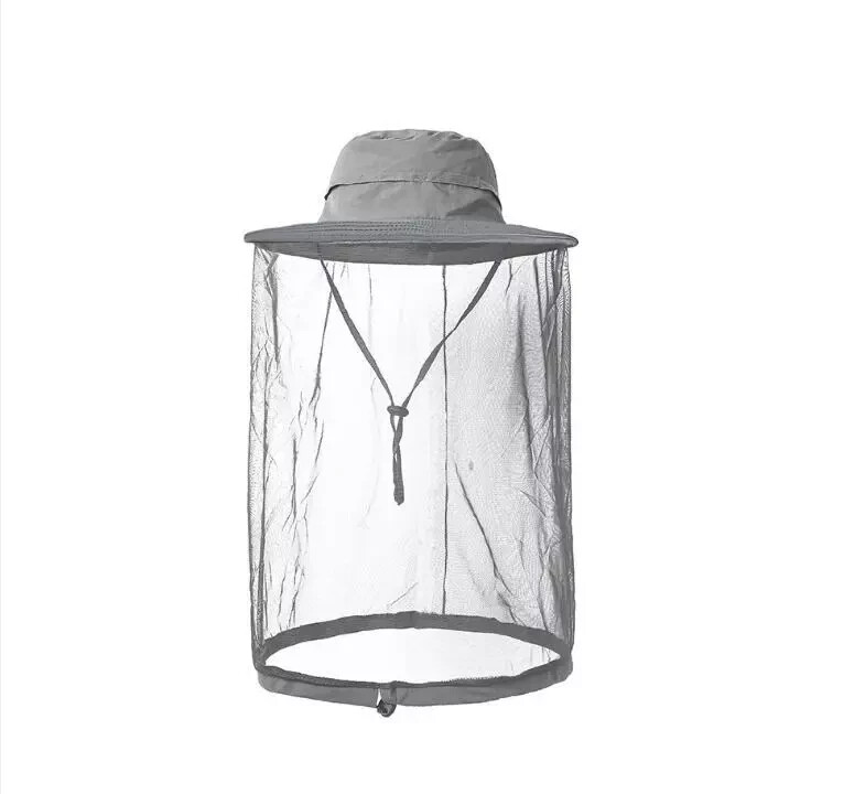 Mosquito Net Hat UPF50+ Sun Protection Insect Hats Beekeeping Fishing Hiking Hat