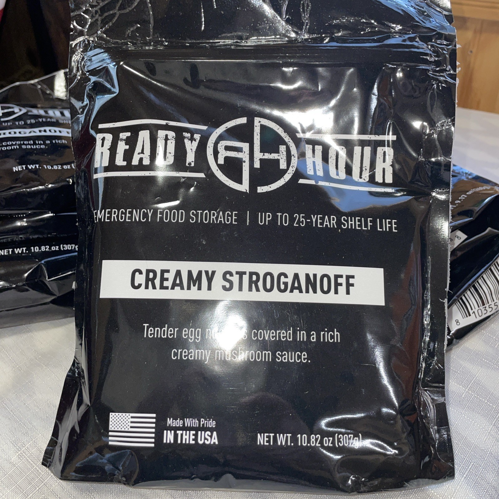 Ready Hour Emergency Food–Single Pack–Creamy Stroganoff–1,320 cals