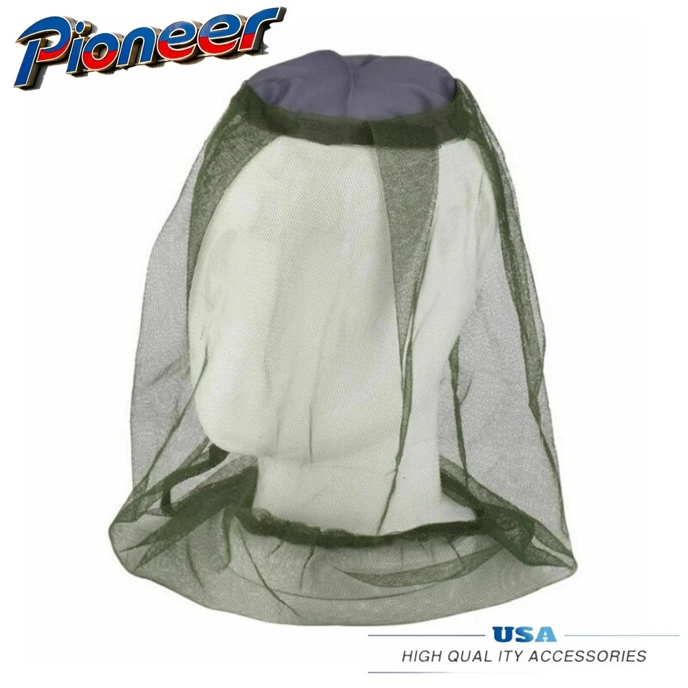 Anti-Mosquito Bug Bee Insect Head Net Hat Cap Sun Protection Fishing Hiking
