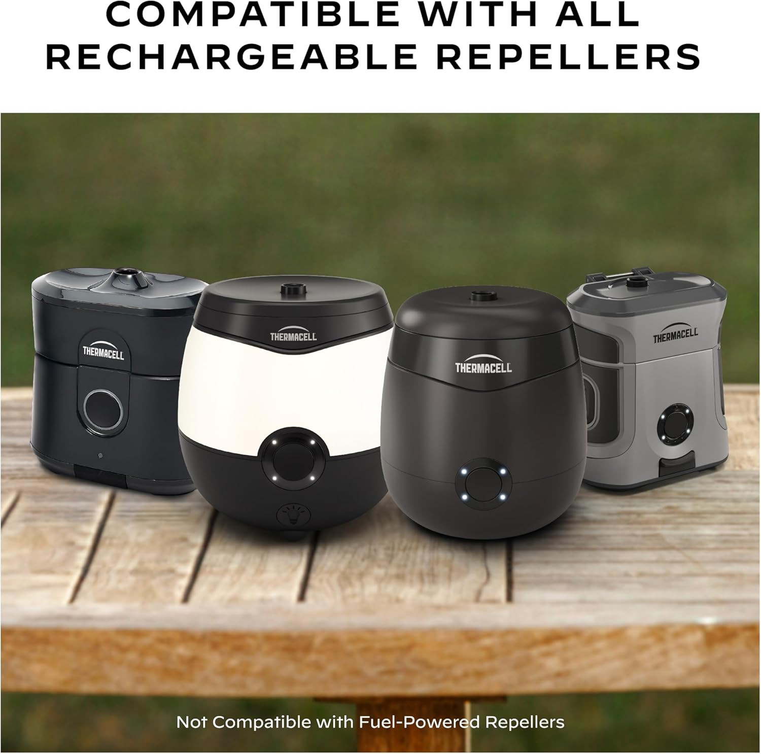 Rechargeable Mosquito Repeller Refills 20 Ft Protection No DEET E-Series Radius