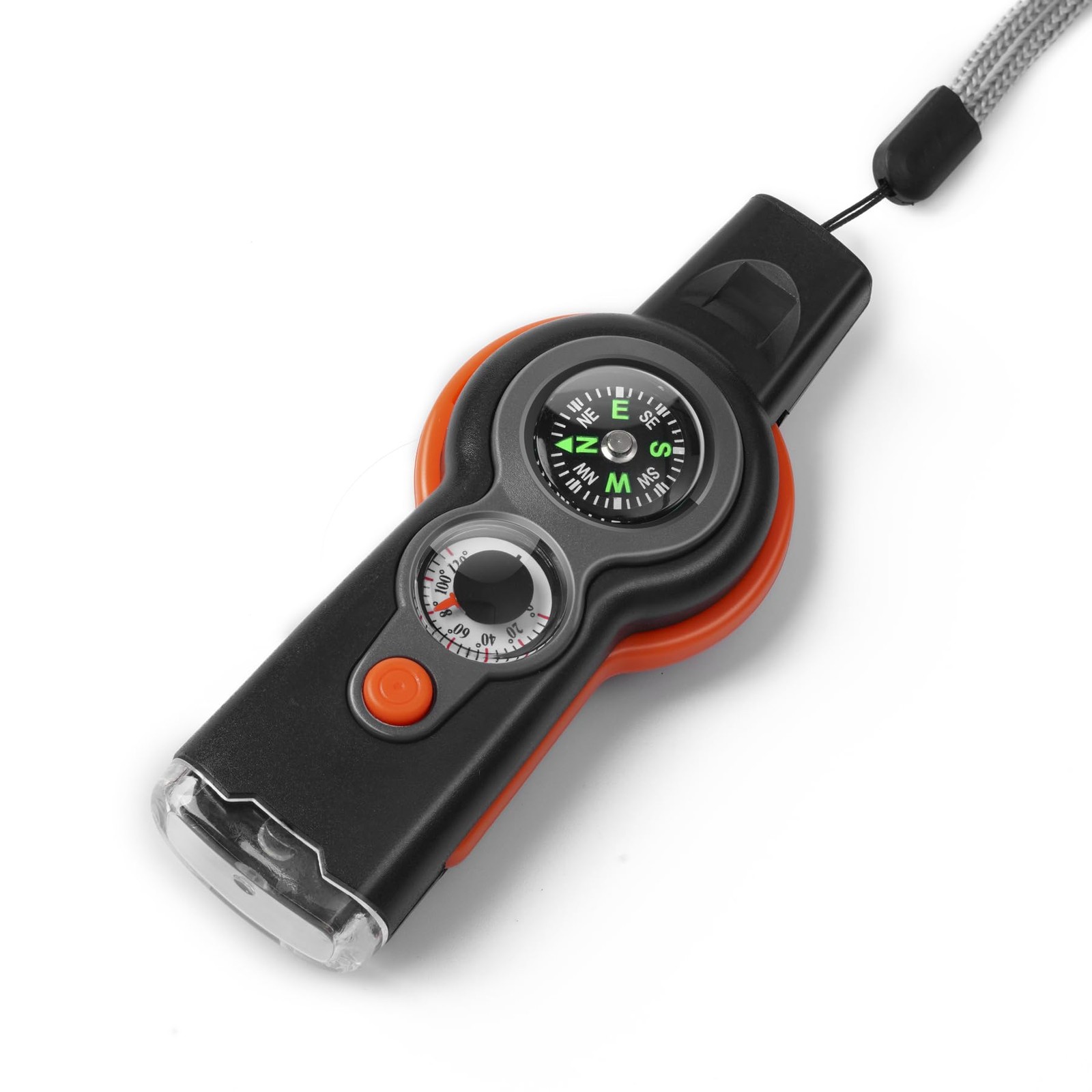 Emergency Survival Function Whistle, Outdoor Multifunctional Tool Safety Whis…