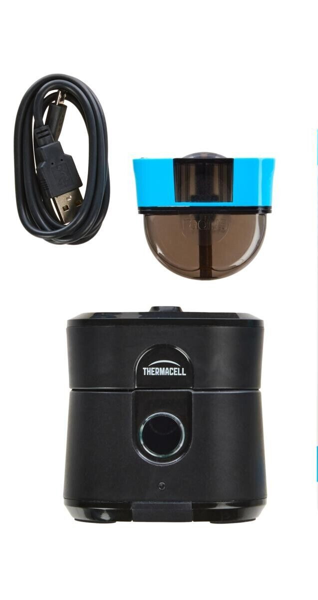 Thermacell Mosquito Zone Repellent Device with 12hr Refill – Black – New –