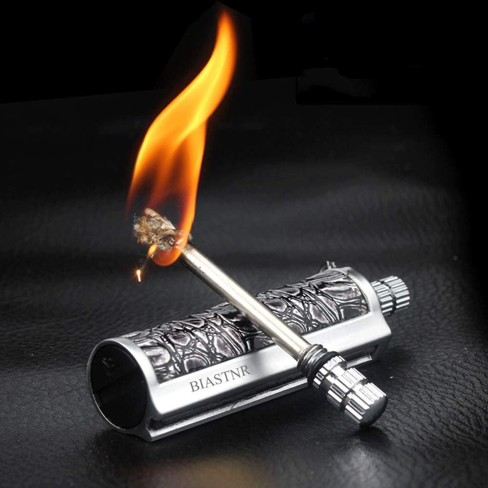 Permanent Match Matchstick Fire Starter – 2 Pack, Keychain Flint Metal Immortal