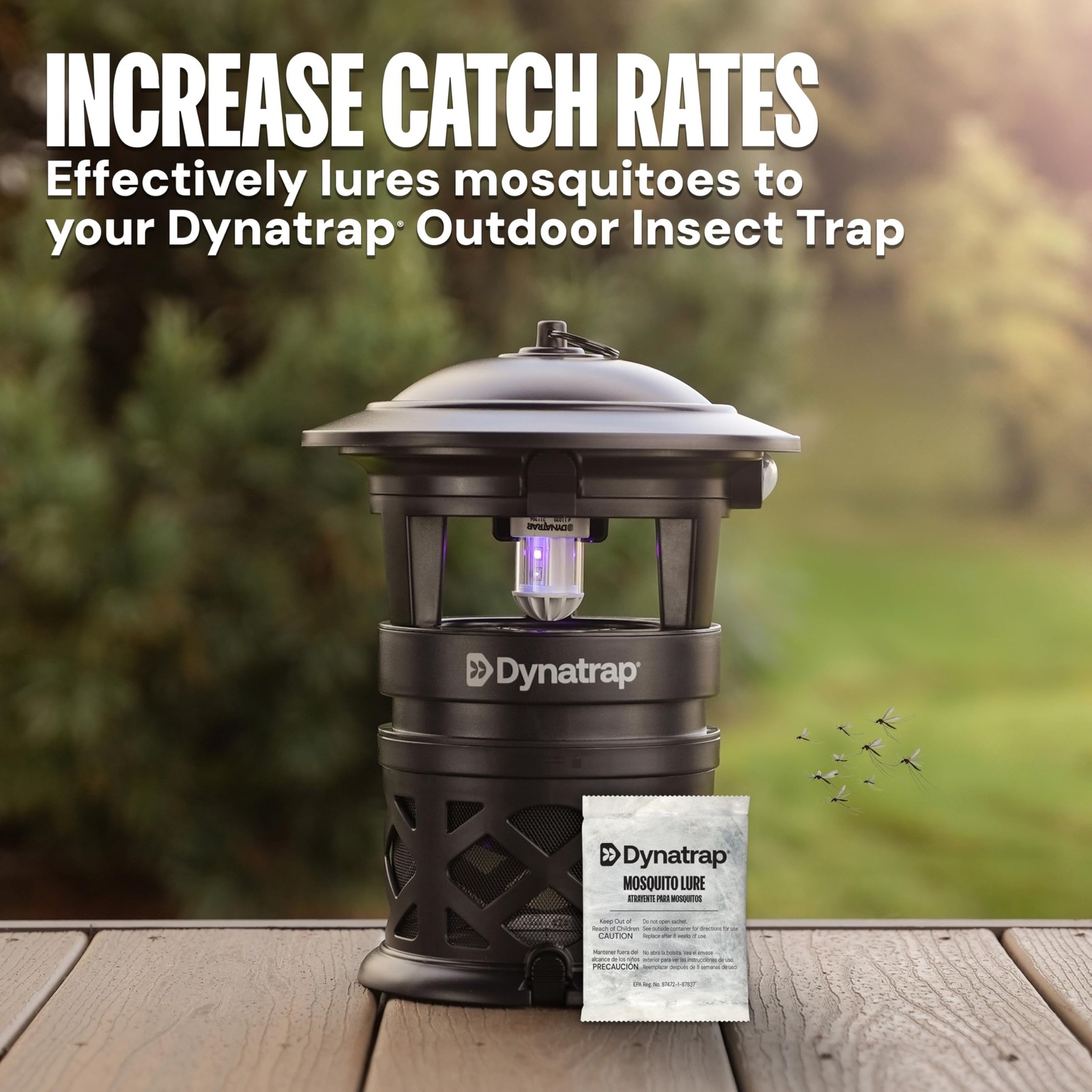 DynaTrap 100611 Atrakta Mosquito Lure Sachet for Any One Size, White