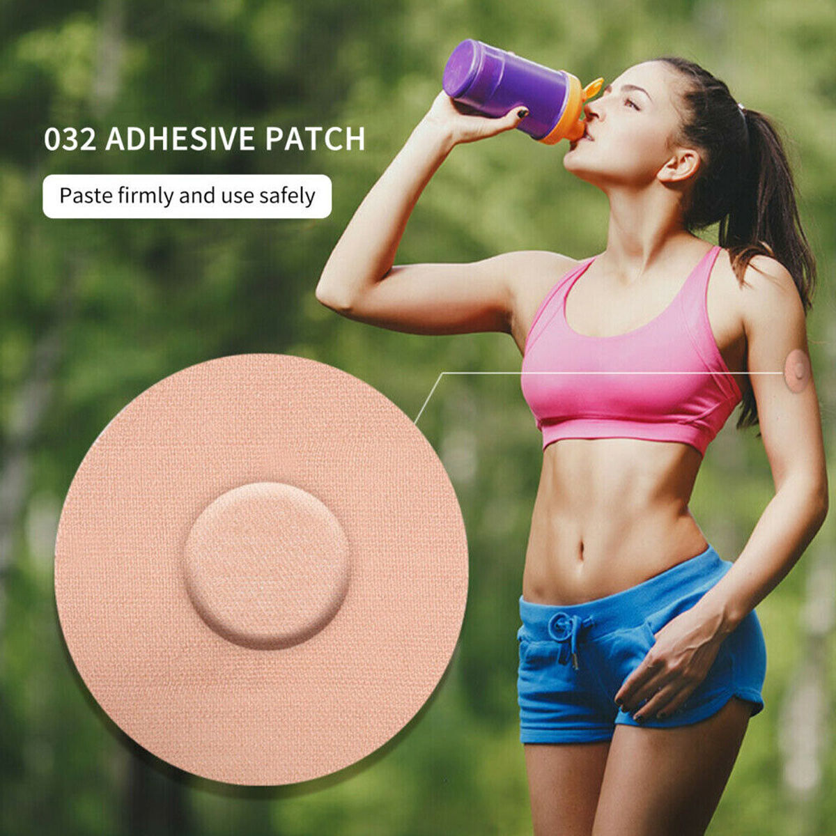 2-50 Packs For Freestyle Libre Sensor Covers Waterproof Adhesive Patches Sticker
