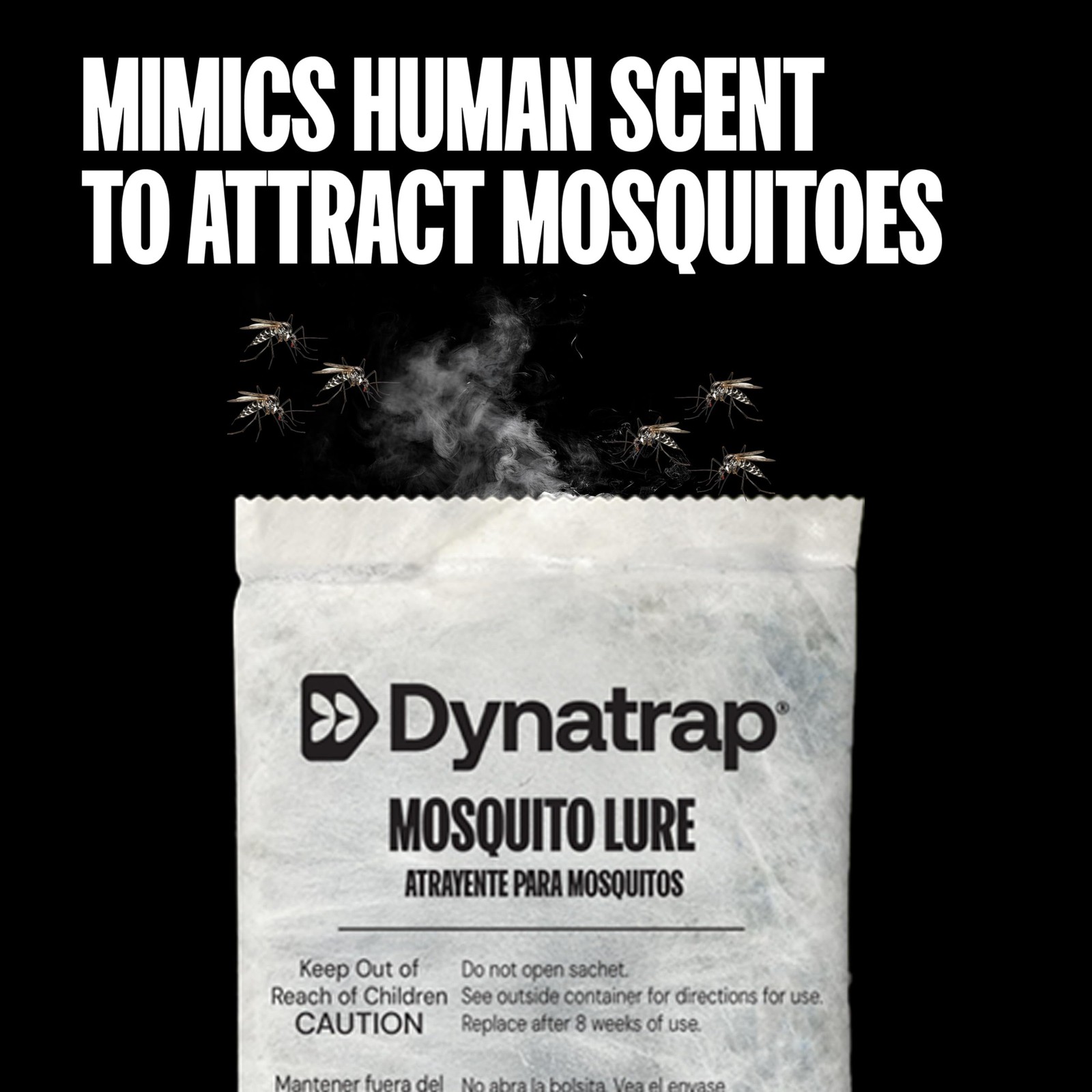 DynaTrap 100611 Atrakta Mosquito Lure Sachet for Any One Size, White