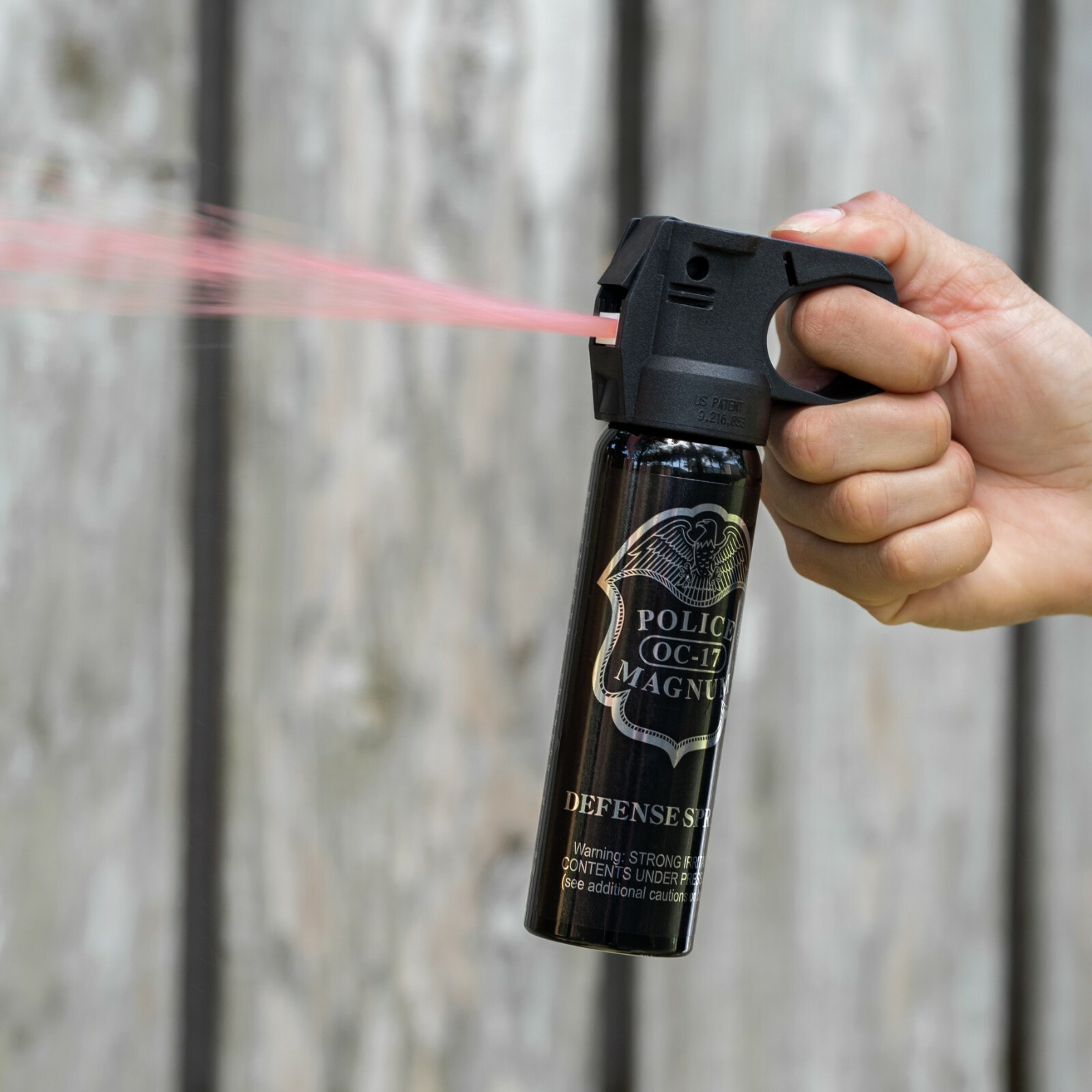 3 Police Magnum pepper spray 5 ounce Fire Master Fogger Self Defense Protection