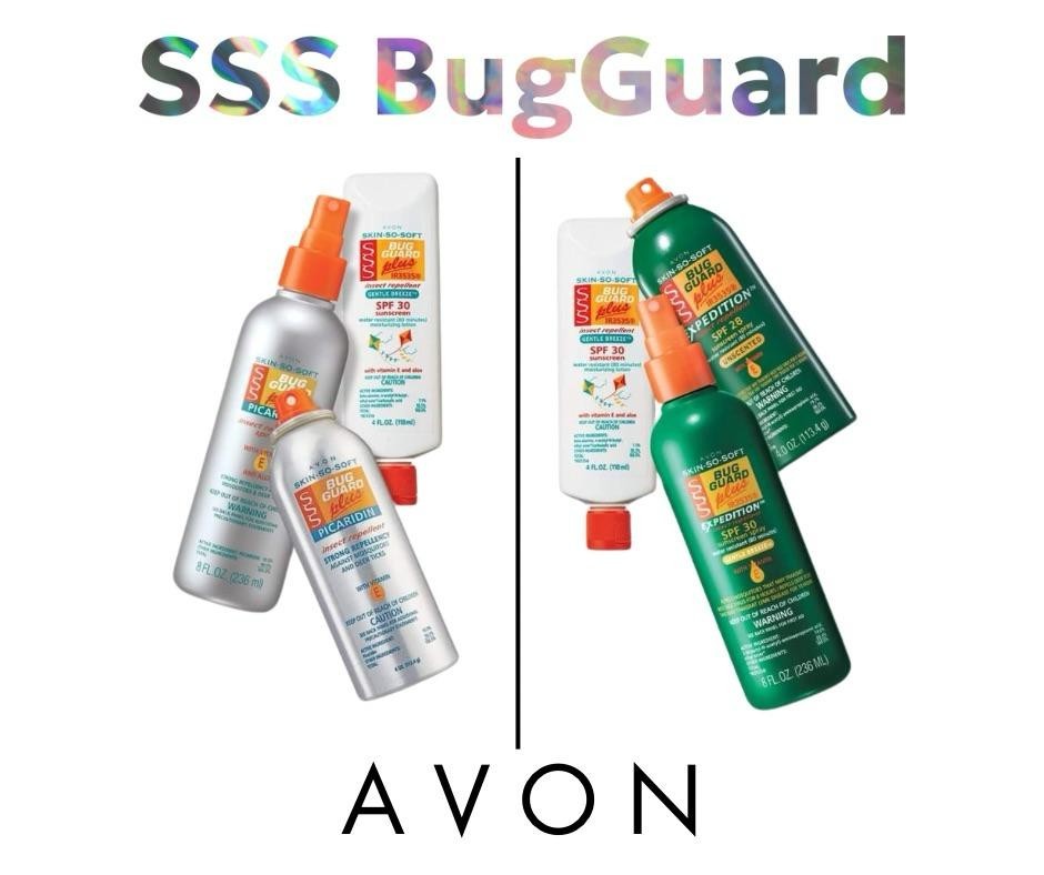 Avon Skin So Soft Bug Guard Plus Picaridin spray — 8 oz