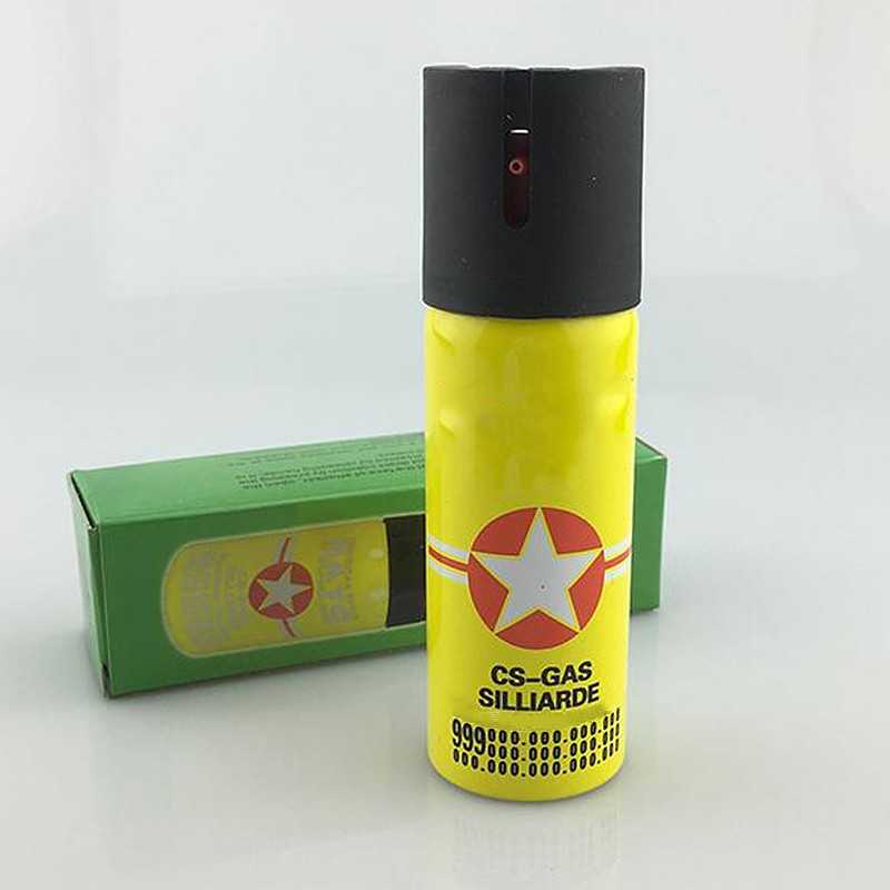 SABRE RED Pepper Gel Spray – Yellow Maximum Strength OC Spray, 10ft, 25 Bursts