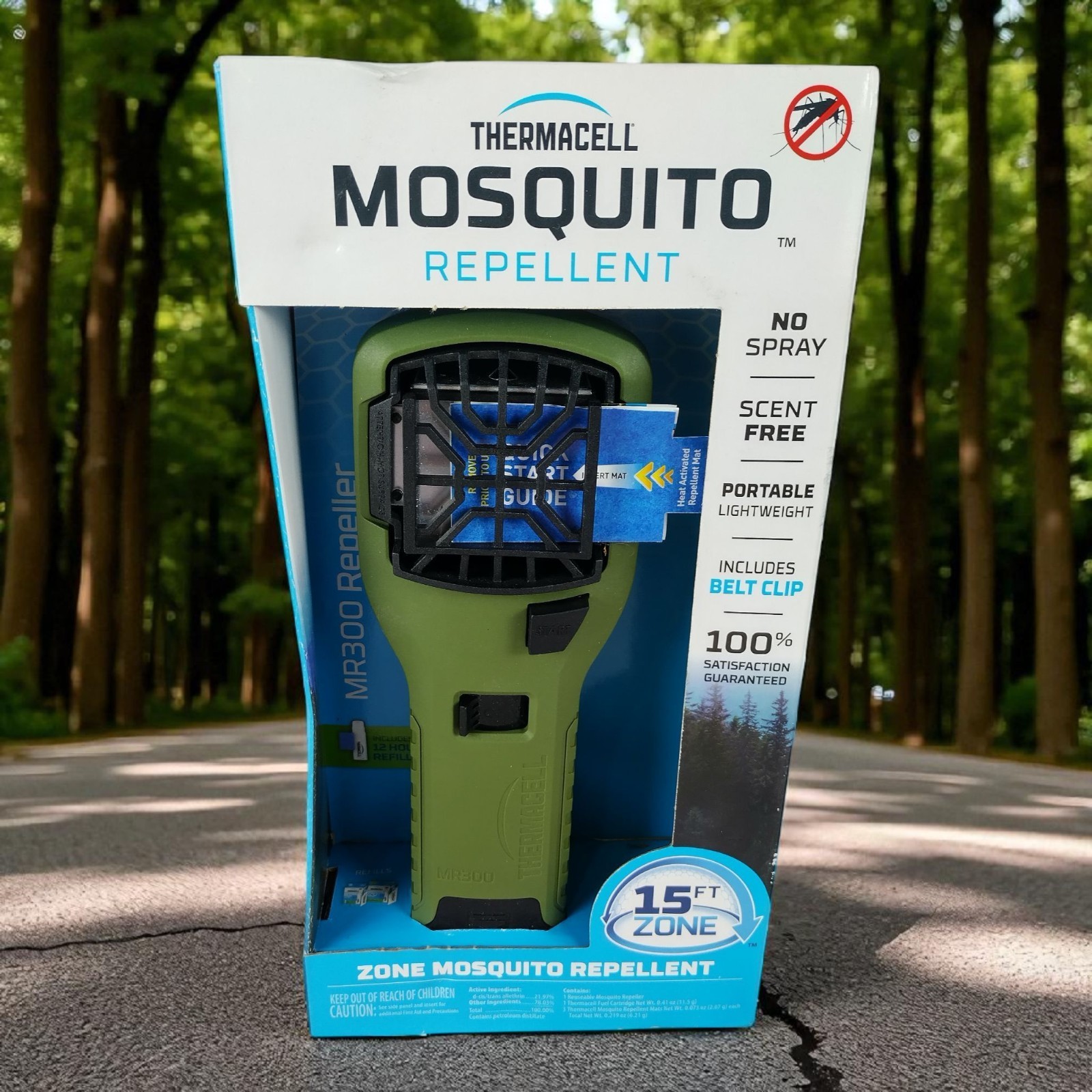 Thermacell MR300 Mosquito Repellent – Portable Heat Activated, New & Sealed