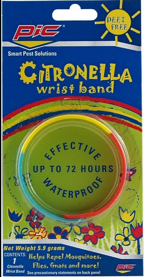 Pic Band Citronella Wrist Band (Pack of 2) Mosquitoe Repelent