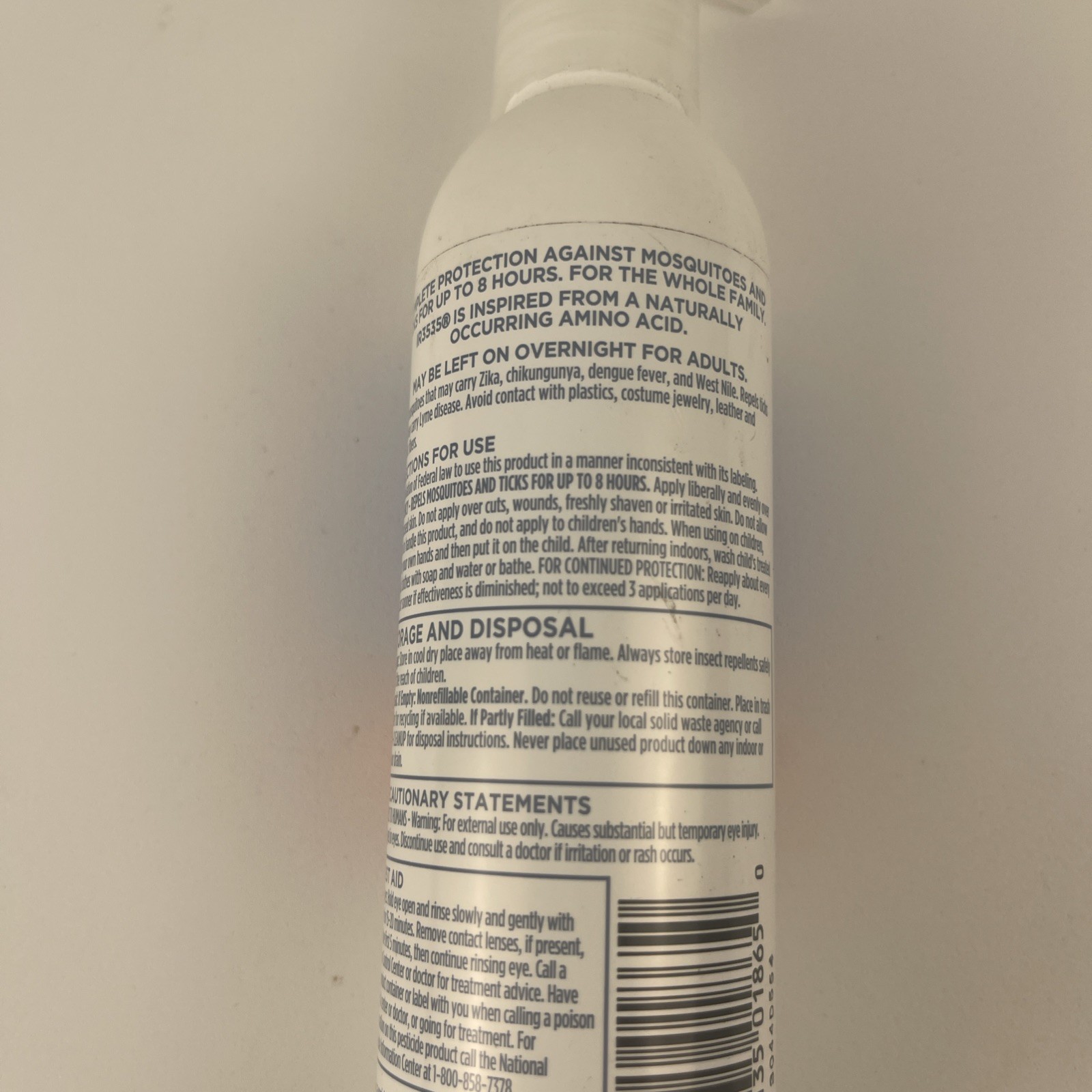 2 Pack Zevo On-Body Mosquito & Tick Repellent Lotion Odorless Non-Sticky
