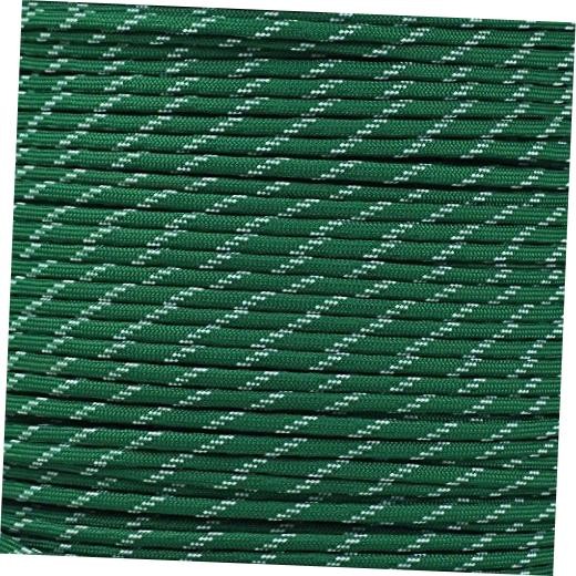 Glow in the Dark Paracord – Made of 100% 10 feet Kelly Green Glow in the Dark