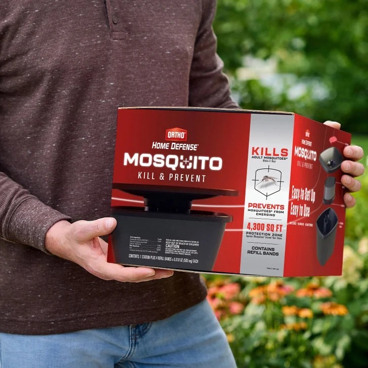 Ortho Home Defense Mosquito Kill & Prevent Station with 4 Refills