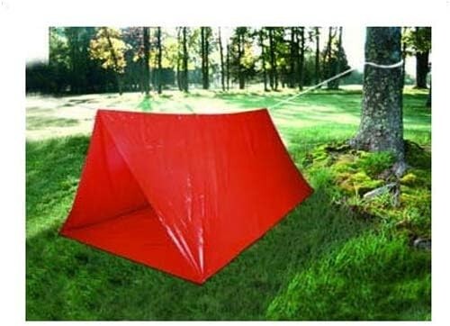 Emergency Survival Camping Shelter Tube Tent Waterproof Prepper 8.25′ x 6′