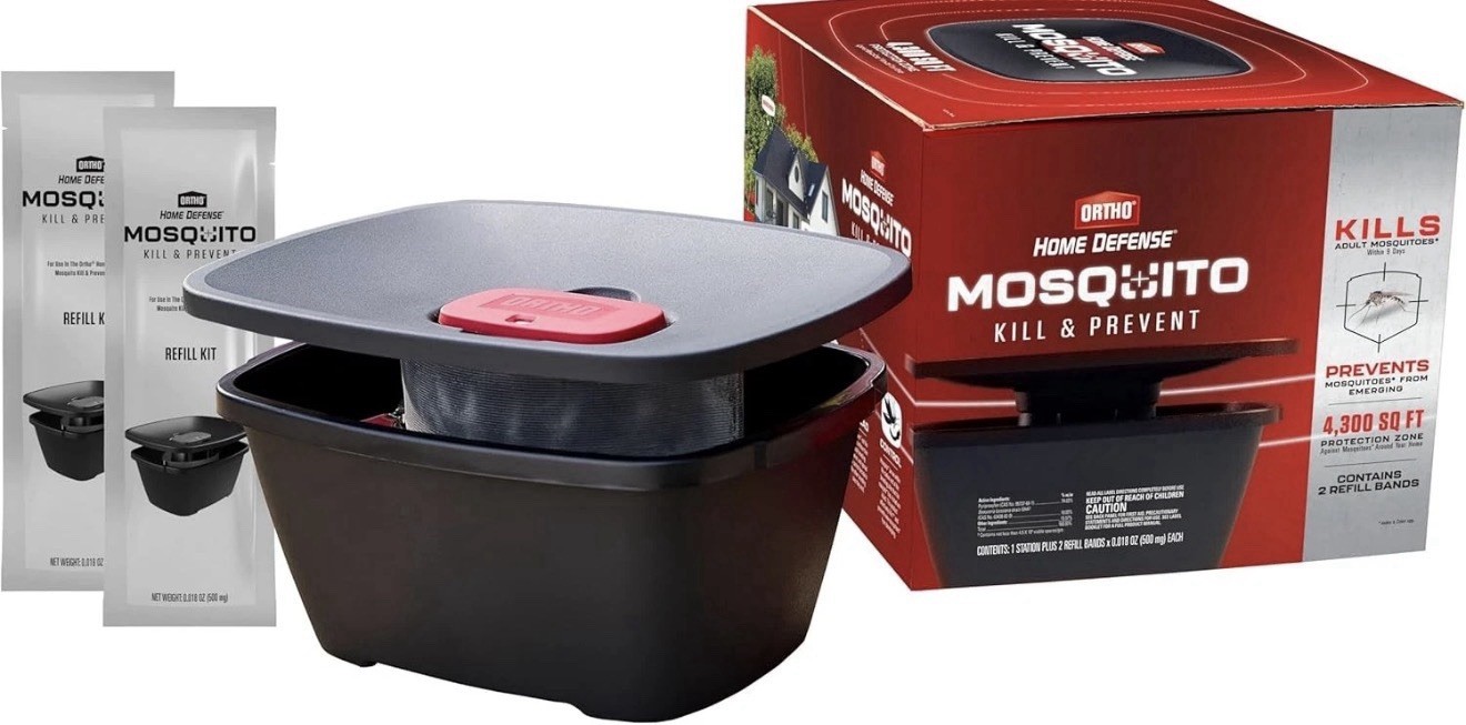 Ortho Home Defense Mosquito Preventer Controls Mosquitoes and Larvae, Silent