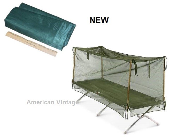 USGI Insect Bar Mosquito Net Field Military USMC Army f/ Cot Tent Camping Hiking