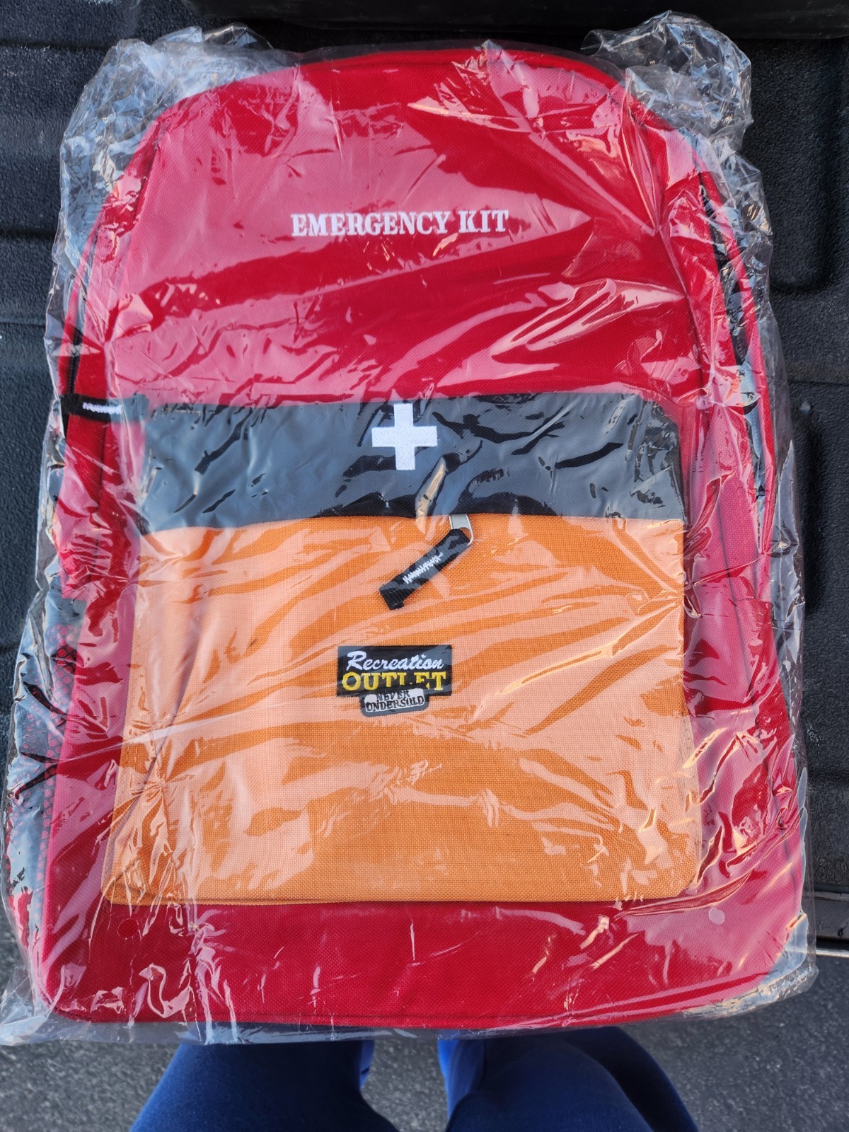 72-hour emergency backpack