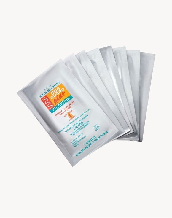 Avon Skin So Soft Bug Guard Plus Picaridin Towelettes