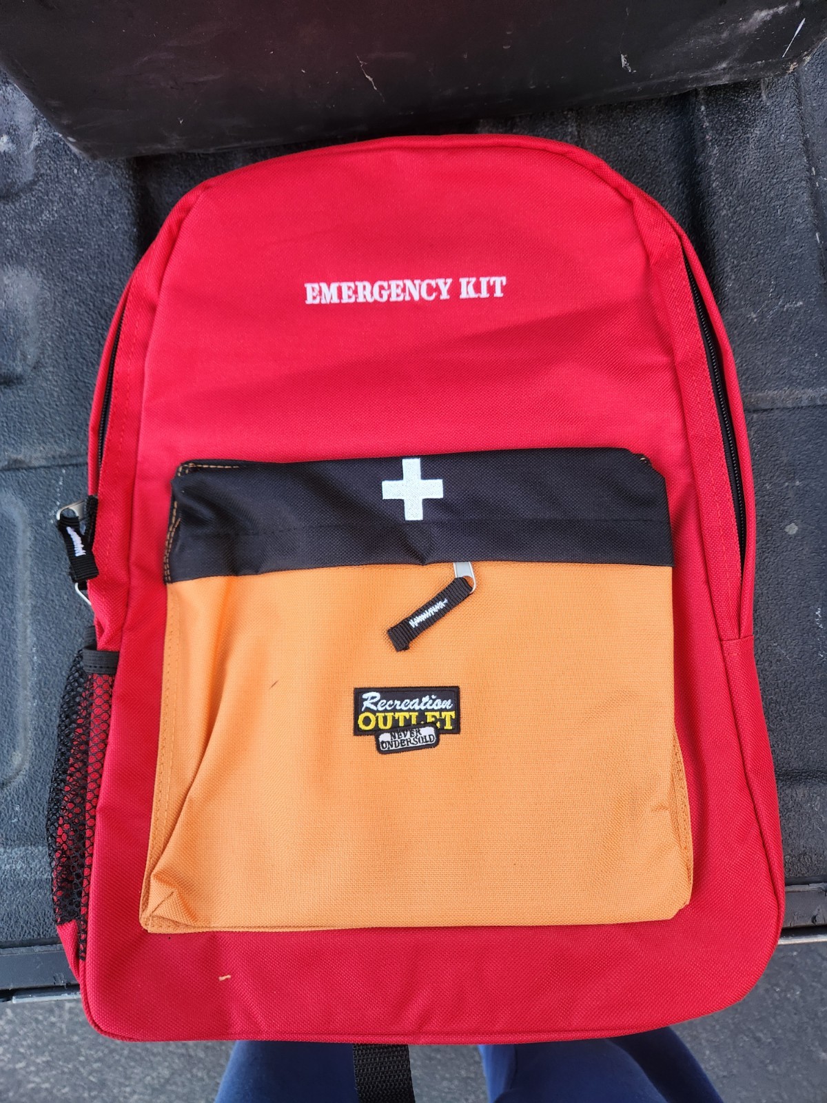 72-hour emergency backpack