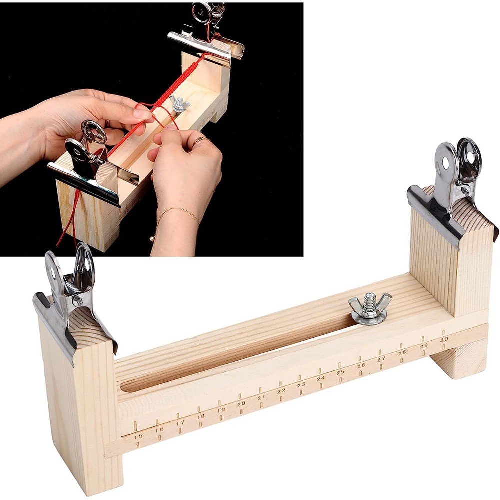 Paracord Jig Bracelet Maker DIY Hand Knitting Bracelet Jig Braiding Tool W9C2