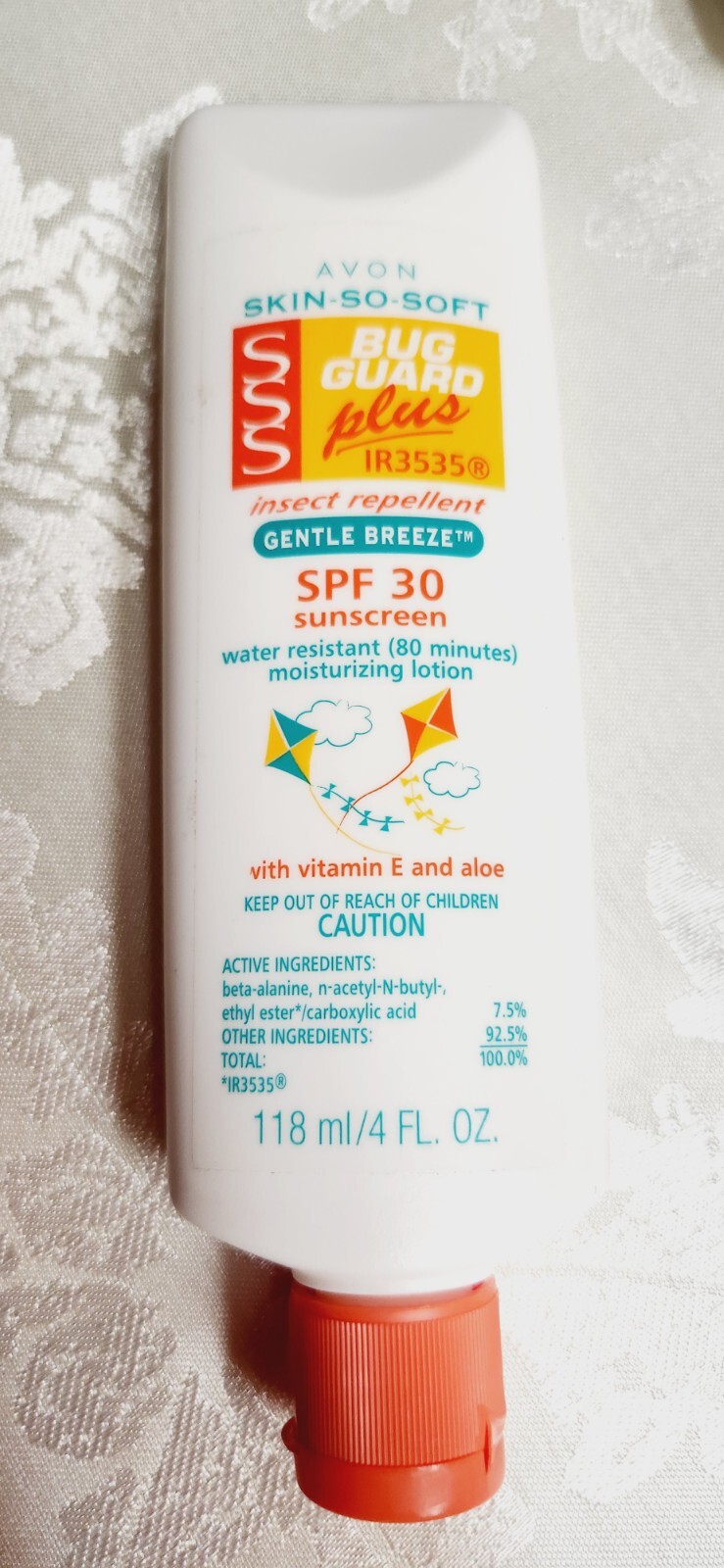 Avon Skin So Soft Bug Guard Plus Gentle Breeze® SPF 30 Lotion 4 oz. NOS