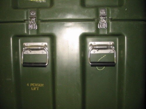 Hardigg Pelican 29x27x27 Hinged Single Lid Hard Case Equipment Shipping B