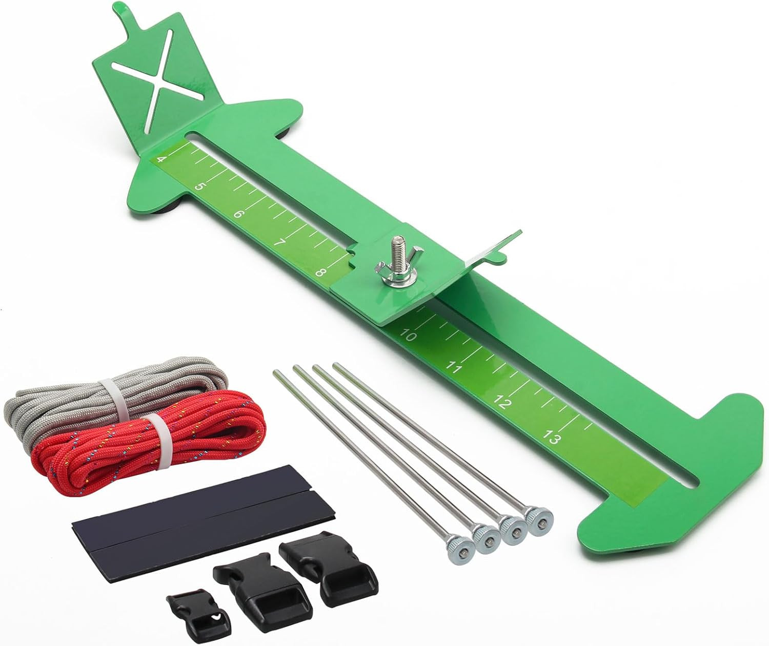 2 in 1 Paracord Bracelet Jig, Paracord Bracelet Making Kit, Adjustable Length DI