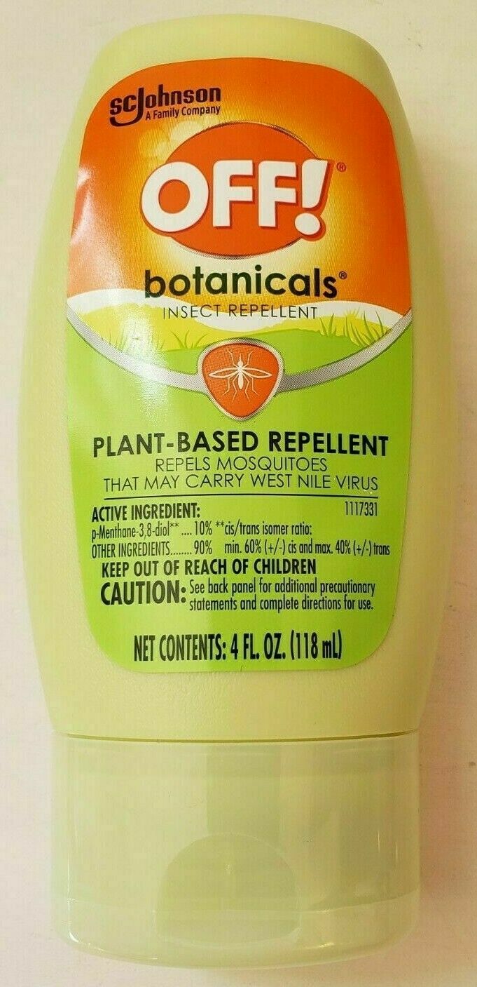 1 New OFF! Botanicals Insect Plant Based Mosquitoes Repellent Lotion, 4 fl oz