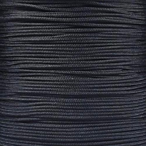 95lb Paracord – 1 Strand Type I Parachute Cord for Outdoors and 100 ft Black