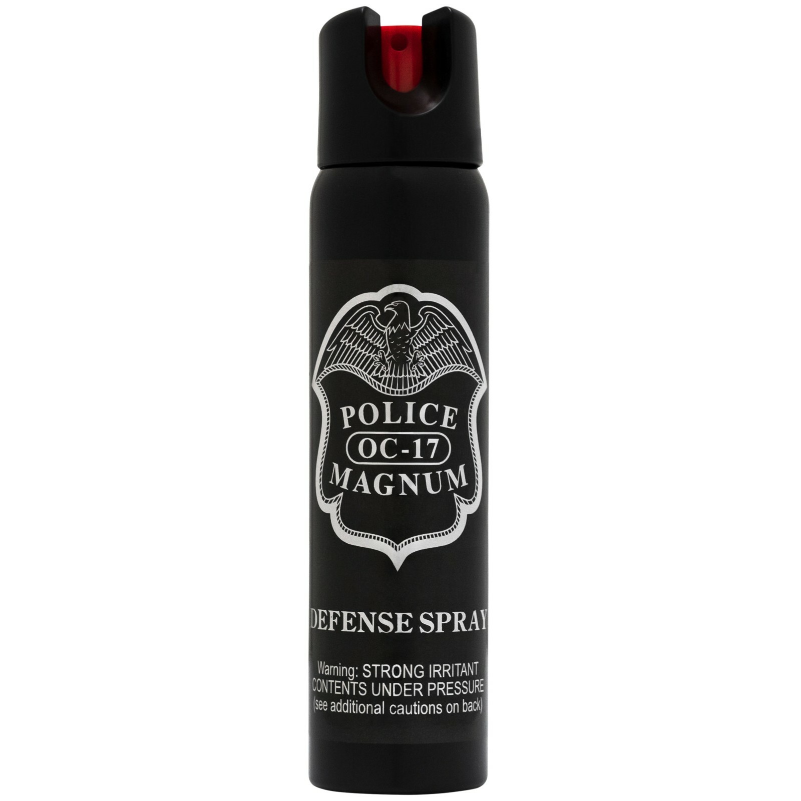 2 Police Magnum pepper spray 5 ounce Twist Lock Self Defense Safety Protection