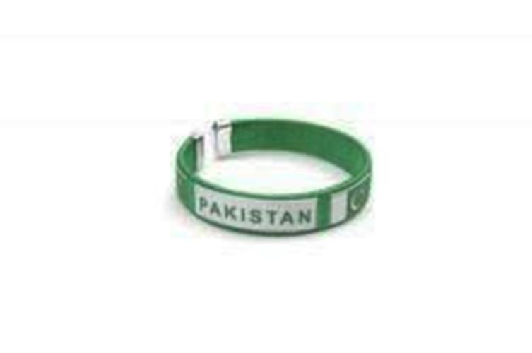 Pakistan Green Country Flag Flexible Adult C Bracelet Wristband … 2.5 Inches i