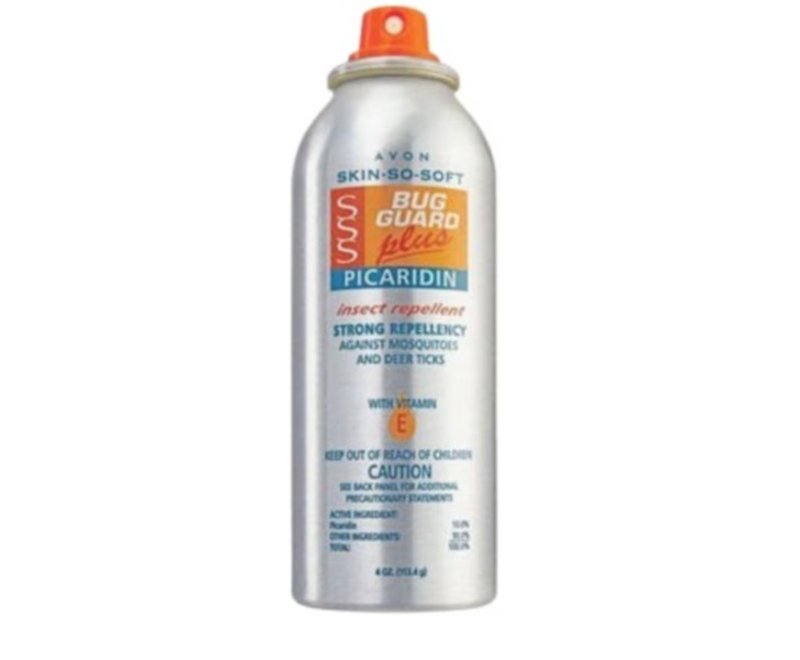 AVON Skin So Soft Bug Guard Plus Picaridin Aerosol Spray with Vitamin E, Unscent