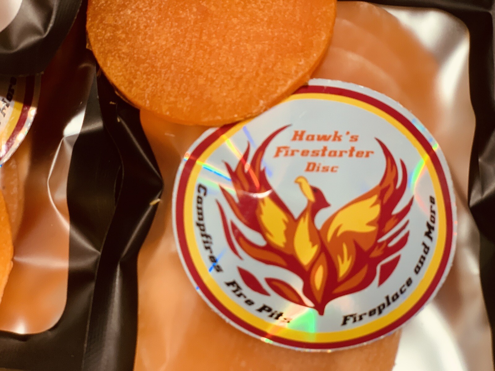 Hawk’s Fire Starters Burns up to 8 min or longer each disc/6