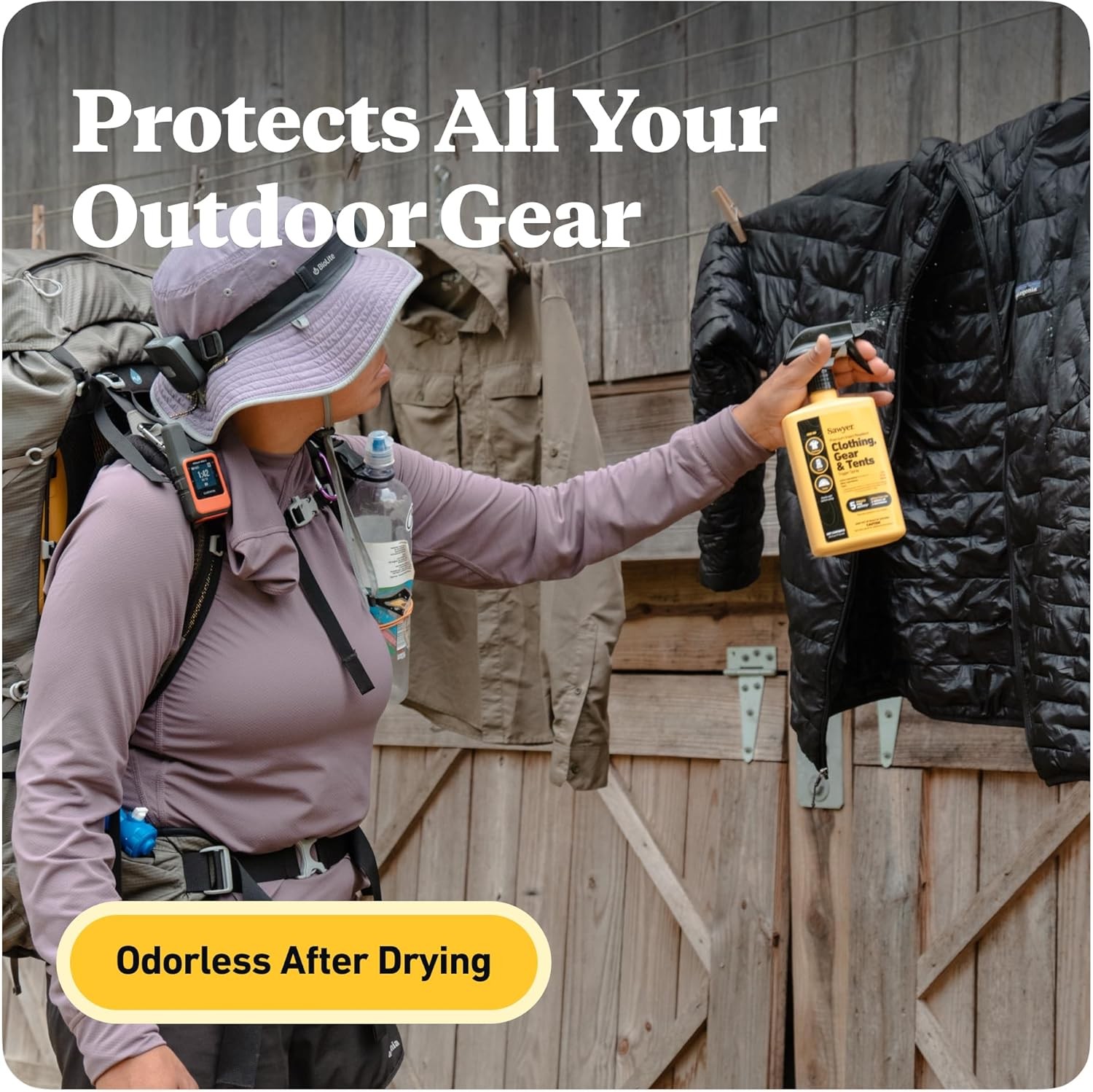 Sawyer Products Premium Insect Repellent for Clothing, 24 oz 2 Pk Gear & Tents,